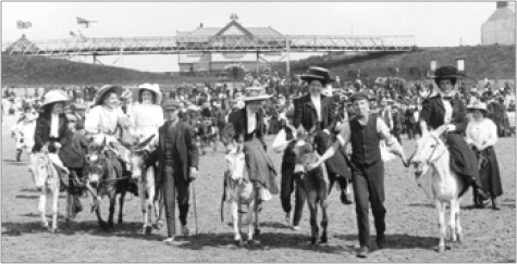 Barry Island, Donkey Rides 1910, 62563x