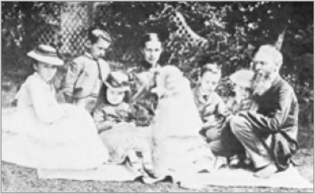 Francis Frith and his Family c1875.