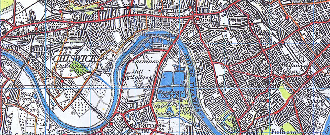 Sample of a Popular Edition Map