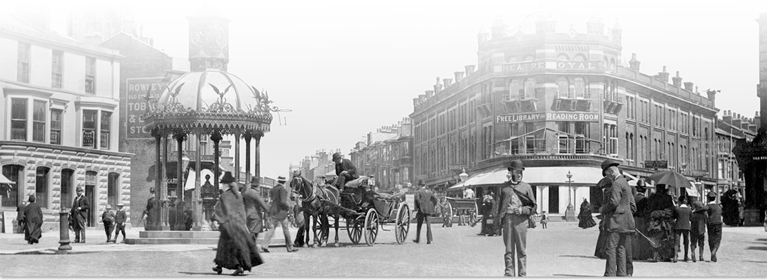 Blackpool, Talbot Square 1890