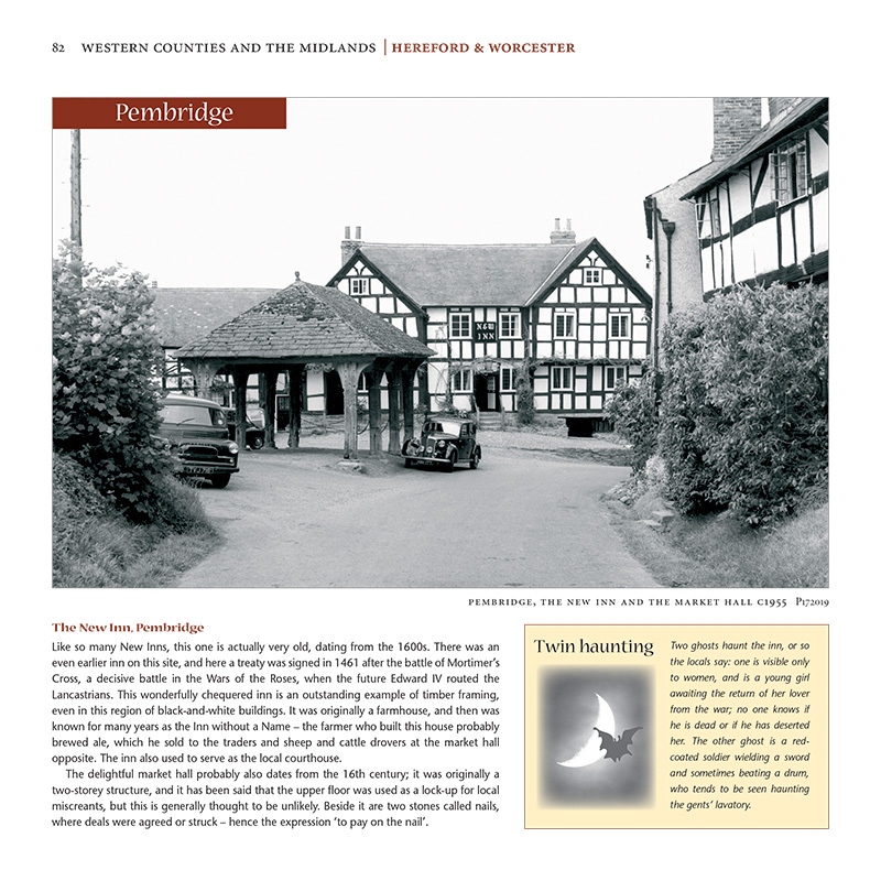 Image showing a page from British Pubs and Inns